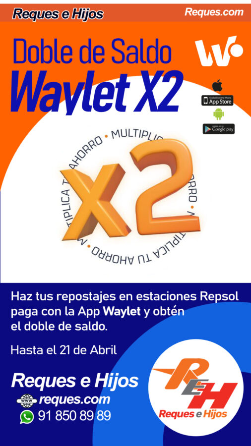 Promoción waylet x2